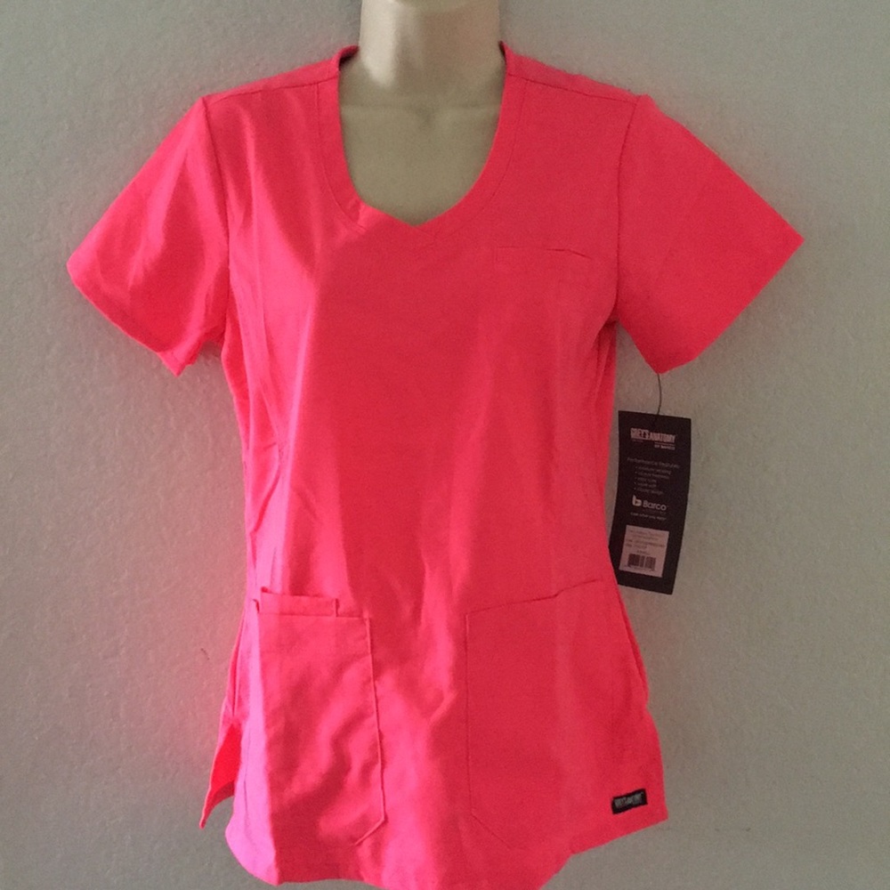 3x Grey’s Anatomy Medical Uniform Scrub Top 41452